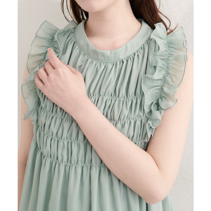 【natural couture】バックリボンノースリチュニック | NICE CLAUP / OLIVE des OLIVE　OUTLET | 詳細画像11 