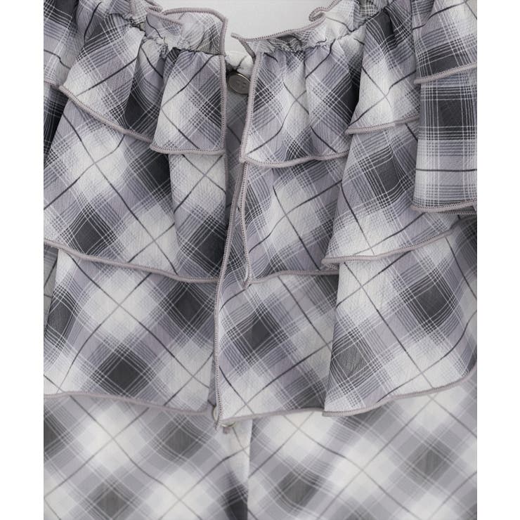 【natural couture】フリルカラーノースリブラウス | NICE CLAUP / OLIVE des OLIVE　OUTLET | 詳細画像23 