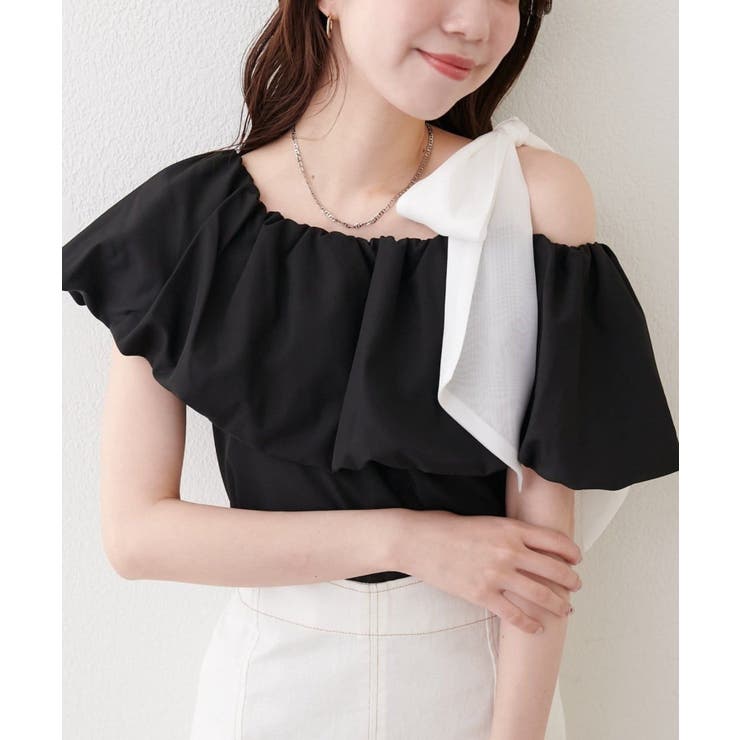 【natural couture】マルチWAYオフショルバルーントップス | NICE CLAUP / OLIVE des OLIVE　OUTLET | 詳細画像23 