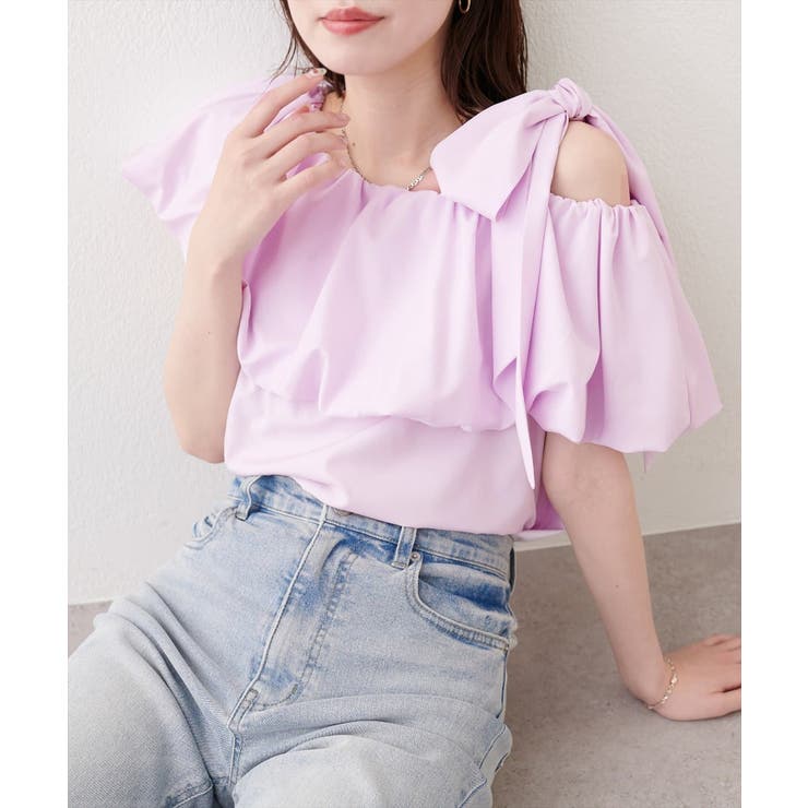 【natural couture】マルチWAYオフショルバルーントップス | NICE CLAUP / OLIVE des OLIVE　OUTLET | 詳細画像26 