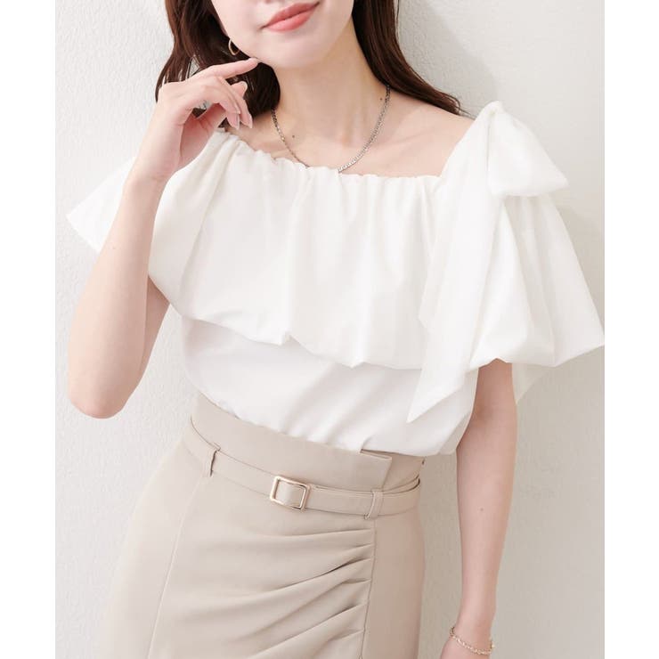 オフ | 【natural couture】マルチWAYオフショルバルーントップス | NICE CLAUP / OLIVE des OLIVE　OUTLET