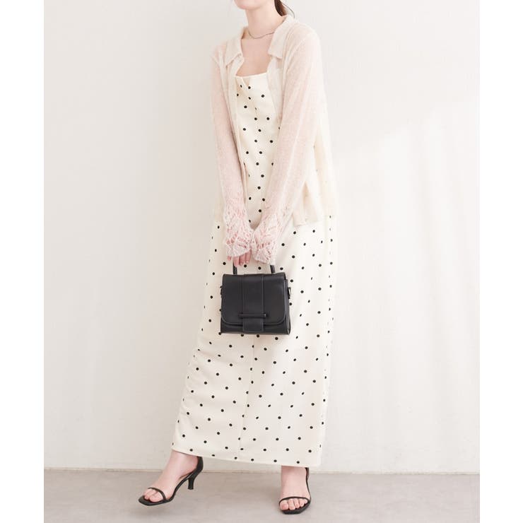 【natural couture】衿付きデザインスリーブニット | NICE CLAUP / OLIVE des OLIVE　OUTLET | 詳細画像8 