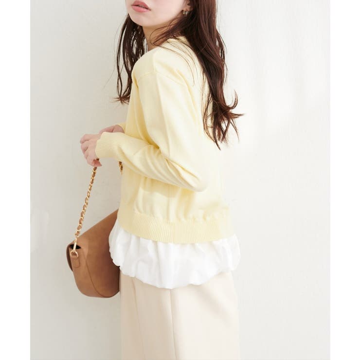 【natural couture】バルーンドッキングニット | NICE CLAUP / OLIVE des OLIVE　OUTLET | 詳細画像17 