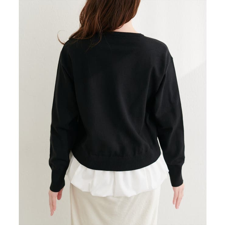 【natural couture】バルーンドッキングニット | NICE CLAUP / OLIVE des OLIVE　OUTLET | 詳細画像22 