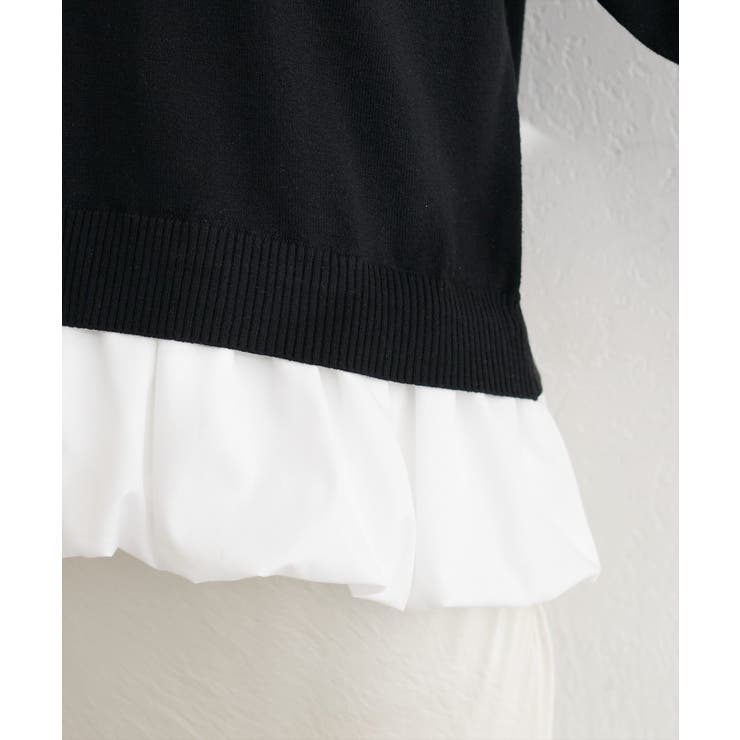 【natural couture】バルーンドッキングニット | NICE CLAUP / OLIVE des OLIVE　OUTLET | 詳細画像25 