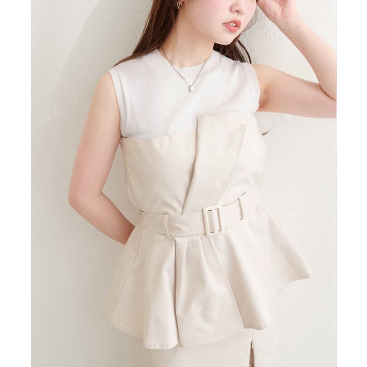 【natural couture】＜mizumami＞ニット×ビスチェドッキング… | NICE CLAUP / OLIVE des OLIVE　OUTLET | 詳細画像17 