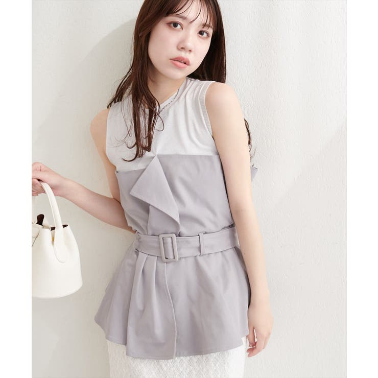 【natural couture】＜mizumami＞ニット×ビスチェドッキング… | NICE CLAUP / OLIVE des OLIVE　OUTLET | 詳細画像22 