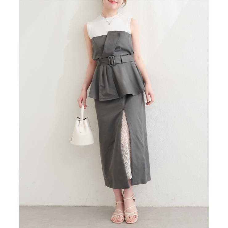 【natural couture】＜mizumami＞ニット×ビスチェドッキング… | NICE CLAUP / OLIVE des OLIVE　OUTLET | 詳細画像28 