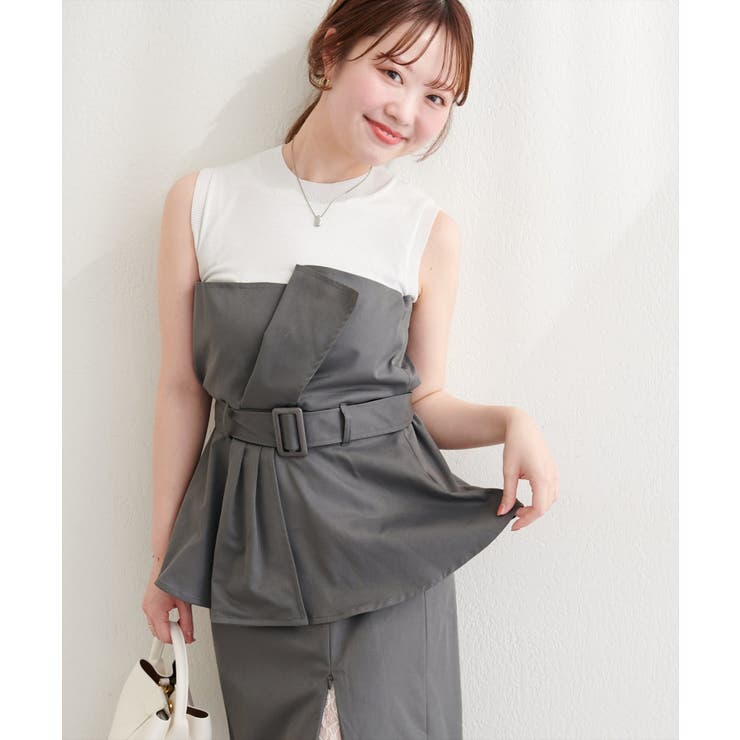 【natural couture】＜mizumami＞ニット×ビスチェドッキング… | NICE CLAUP / OLIVE des OLIVE　OUTLET | 詳細画像29 