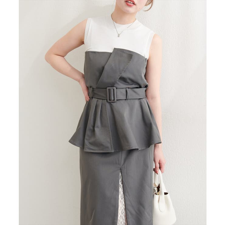 【natural couture】＜mizumami＞ニット×ビスチェドッキング… | NICE CLAUP / OLIVE des OLIVE　OUTLET | 詳細画像32 