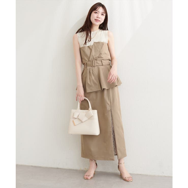 【natural couture】＜mizumami＞ニット×ビスチェドッキング… | NICE CLAUP / OLIVE des OLIVE　OUTLET | 詳細画像33 