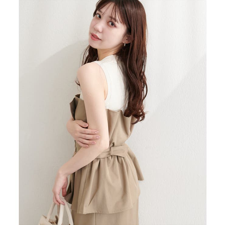【natural couture】＜mizumami＞ニット×ビスチェドッキング… | NICE CLAUP / OLIVE des OLIVE　OUTLET | 詳細画像36 
