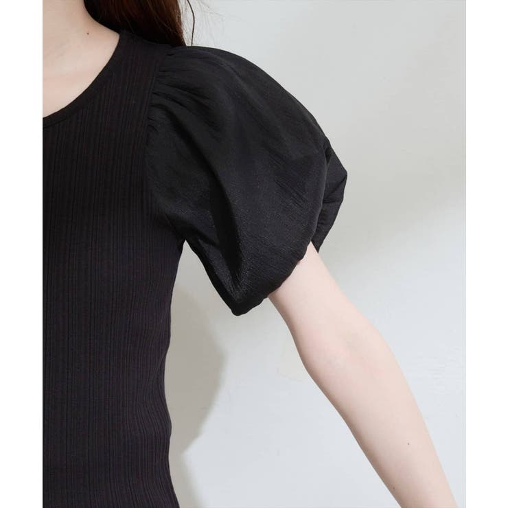 【natural couture】シアーバルーンスリーブトップス | NICE CLAUP / OLIVE des OLIVE　OUTLET | 詳細画像15 