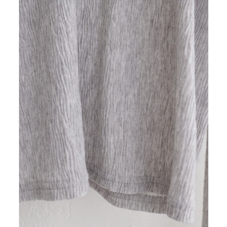 【natural couture】ランダムクレープカットソー2WAYカーデ | NICE CLAUP / OLIVE des OLIVE　OUTLET | 詳細画像11 