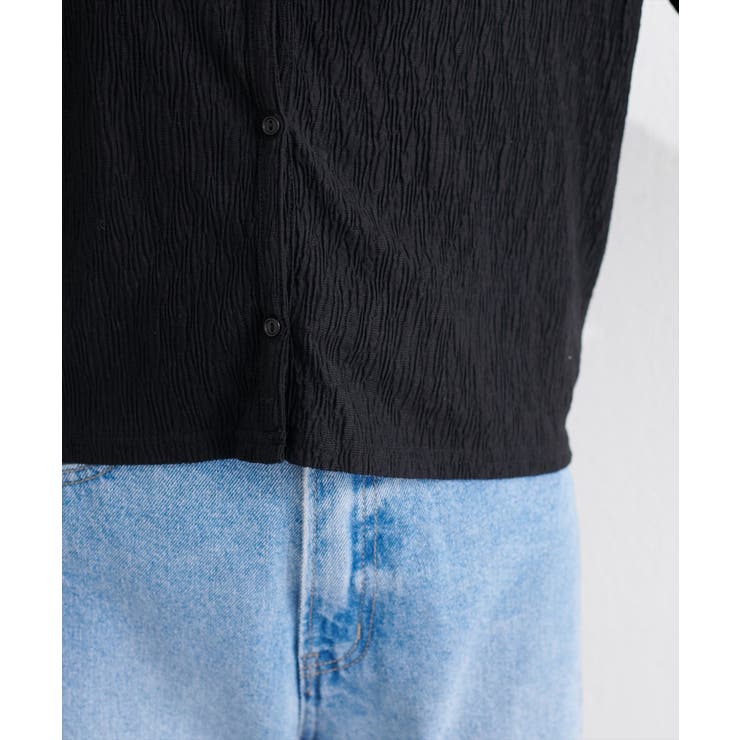 【natural couture】ランダムクレープカットソー2WAYカーデ | NICE CLAUP / OLIVE des OLIVE　OUTLET | 詳細画像17 