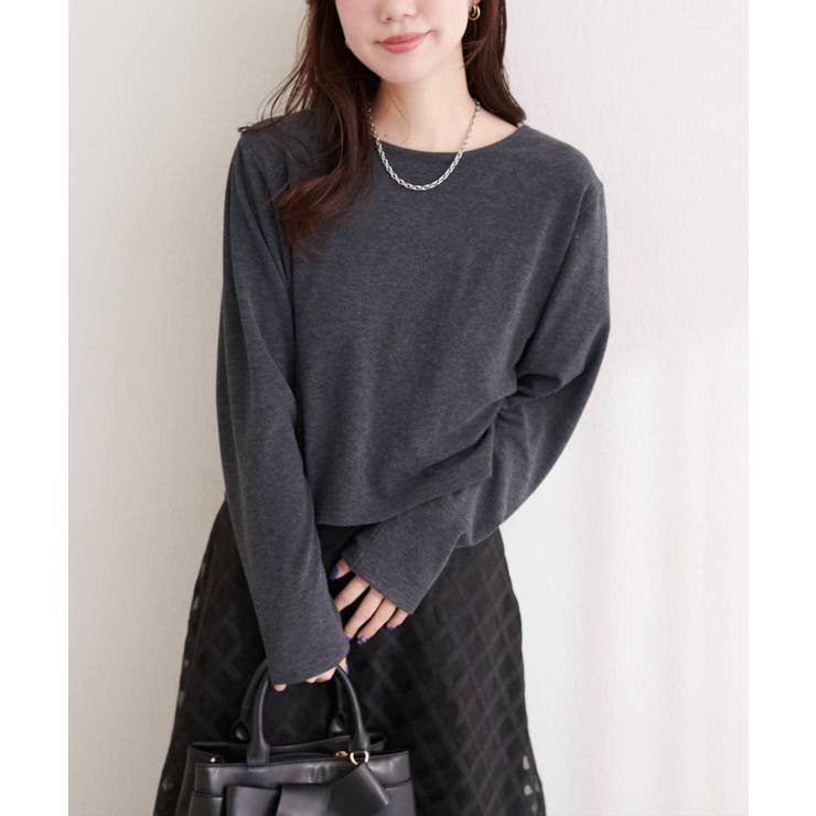 【natural couture】起毛フラッフィー2WAYカーデ | NICE CLAUP / OLIVE des OLIVE　OUTLET | 詳細画像6 