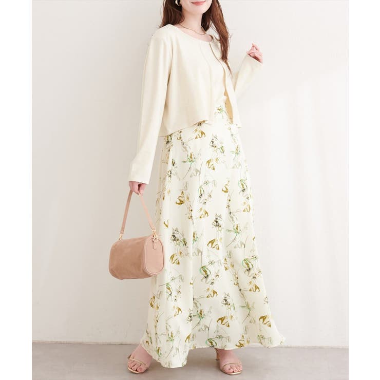 【natural couture】起毛フラッフィー2WAYカーデ | NICE CLAUP / OLIVE des OLIVE　OUTLET | 詳細画像12 