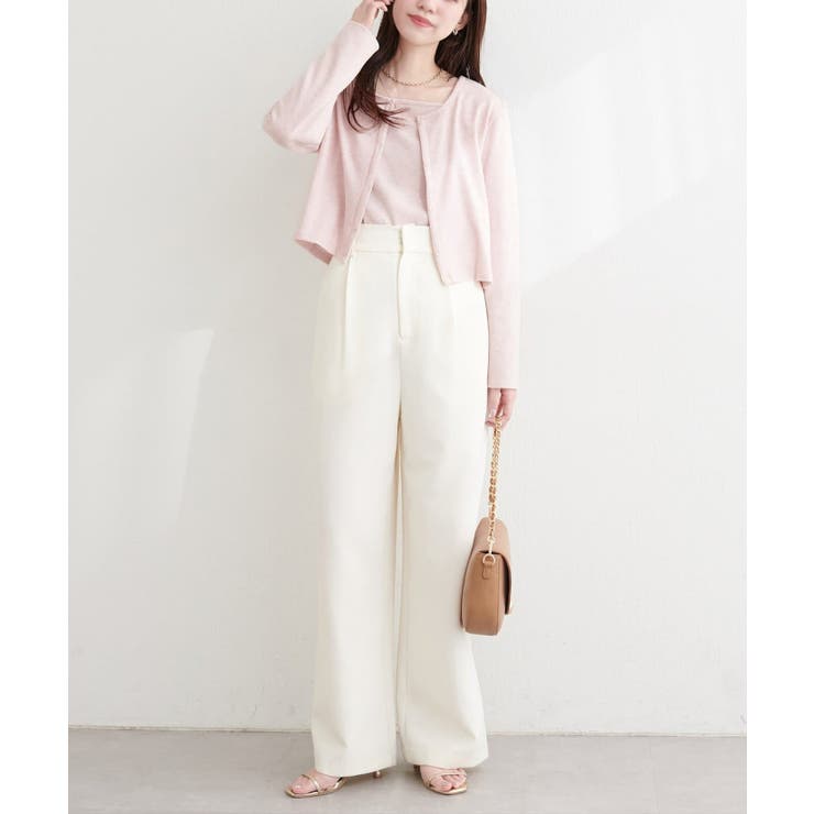 【natural couture】起毛フラッフィー2WAYカーデ | NICE CLAUP / OLIVE des OLIVE　OUTLET | 詳細画像17 