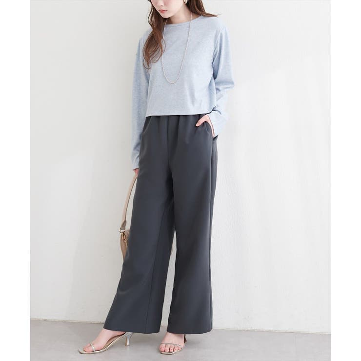 【natural couture】起毛フラッフィー2WAYカーデ | NICE CLAUP / OLIVE des OLIVE　OUTLET | 詳細画像4 