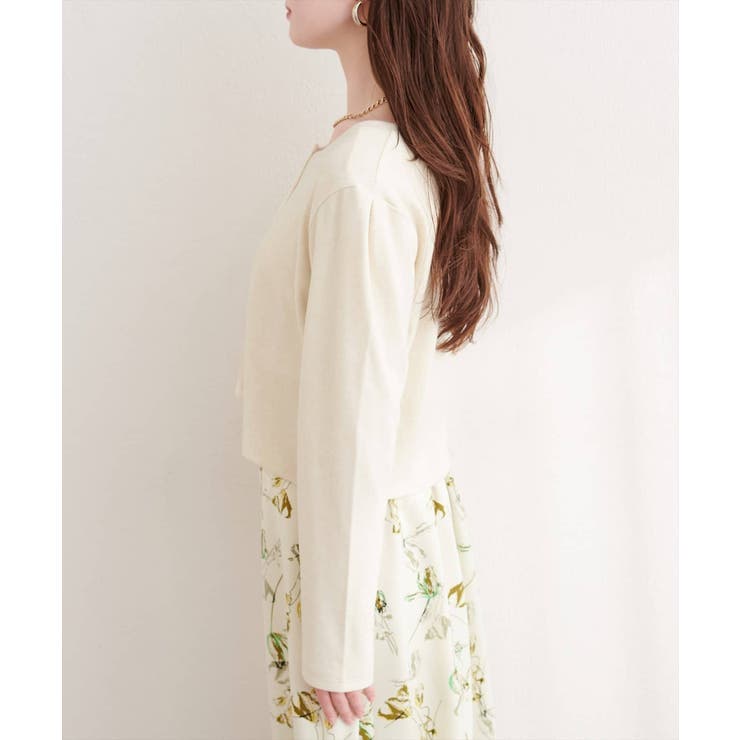 【natural couture】起毛フラッフィー2WAYカーデ | NICE CLAUP / OLIVE des OLIVE　OUTLET | 詳細画像24 