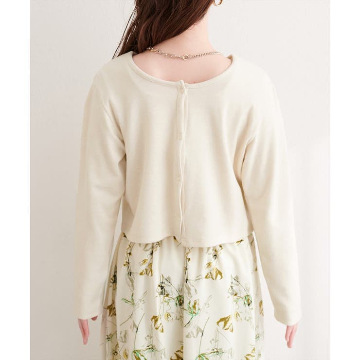 【natural couture】起毛フラッフィー2WAYカーデ | NICE CLAUP / OLIVE des OLIVE　OUTLET | 詳細画像27 