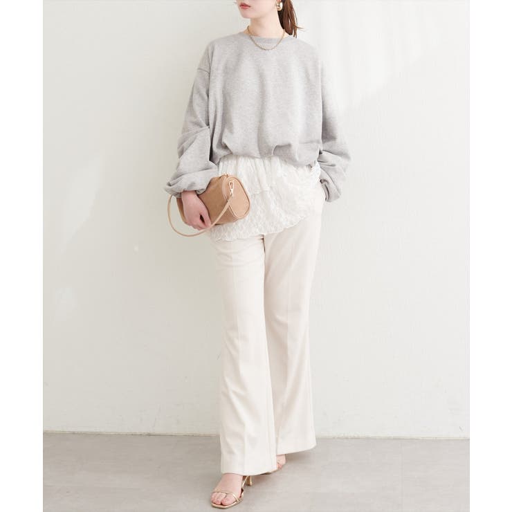 【natural couture】バルーンシルエットプルオーバー | NICE CLAUP / OLIVE des OLIVE　OUTLET | 詳細画像2 