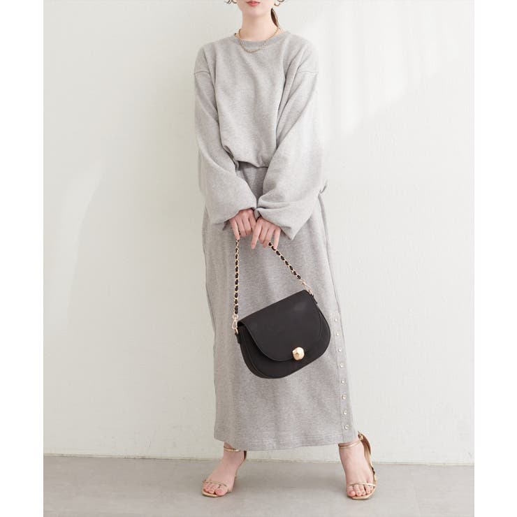 【natural couture】バルーンシルエットプルオーバー | NICE CLAUP / OLIVE des OLIVE　OUTLET | 詳細画像4 