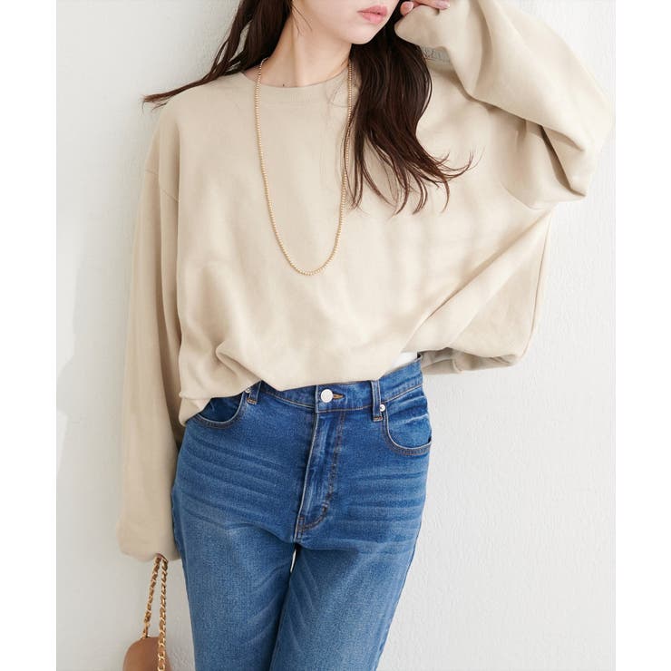 【natural couture】バルーンシルエットプルオーバー | NICE CLAUP / OLIVE des OLIVE　OUTLET | 詳細画像19 