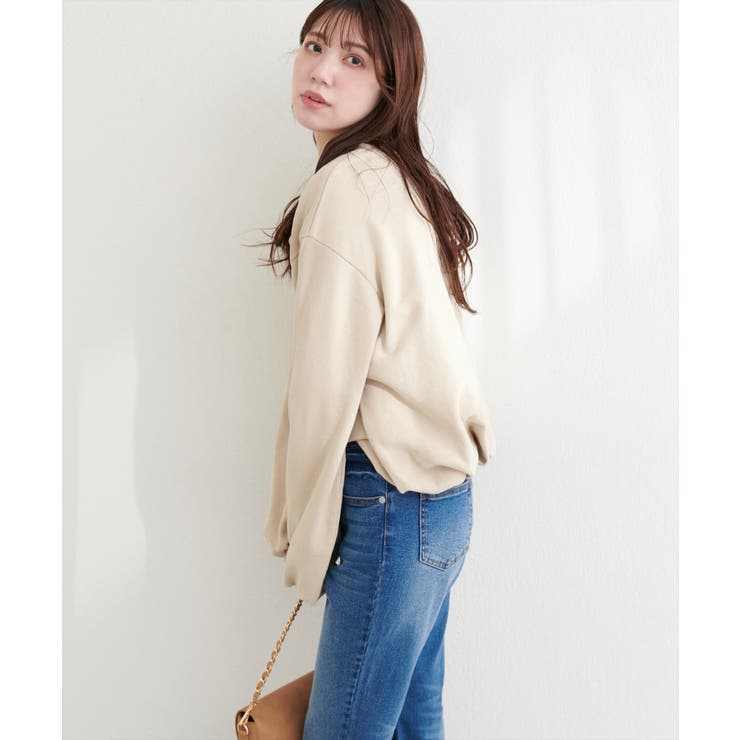 【natural couture】バルーンシルエットプルオーバー | NICE CLAUP / OLIVE des OLIVE　OUTLET | 詳細画像20 