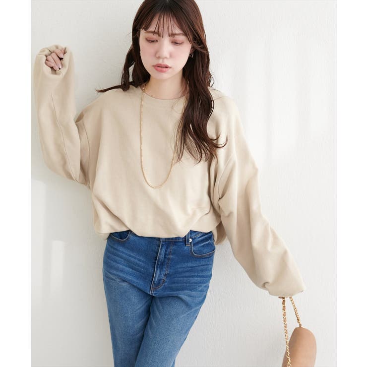 【natural couture】バルーンシルエットプルオーバー | NICE CLAUP / OLIVE des OLIVE　OUTLET | 詳細画像22 