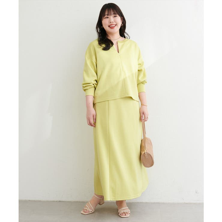 【natural couture】ハーフジップ付きダンボールプルオーハ… | NICE CLAUP / OLIVE des OLIVE　OUTLET | 詳細画像22 