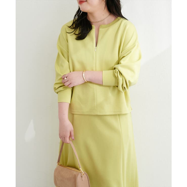 【natural couture】ハーフジップ付きダンボールプルオーハ… | NICE CLAUP / OLIVE des OLIVE　OUTLET | 詳細画像23 