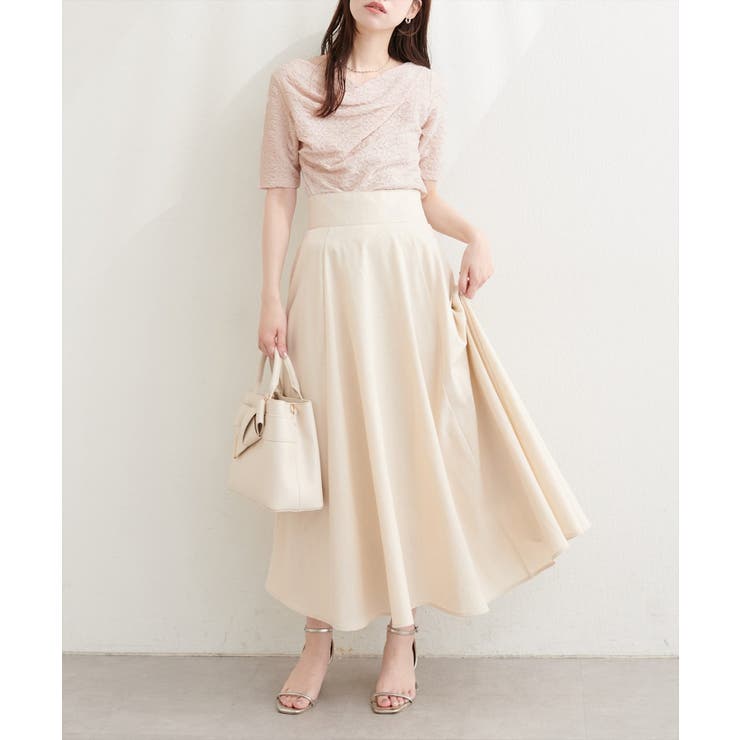 【natural couture】ジャガードカットドレープTOPS | NICE CLAUP / OLIVE des OLIVE　OUTLET | 詳細画像26 