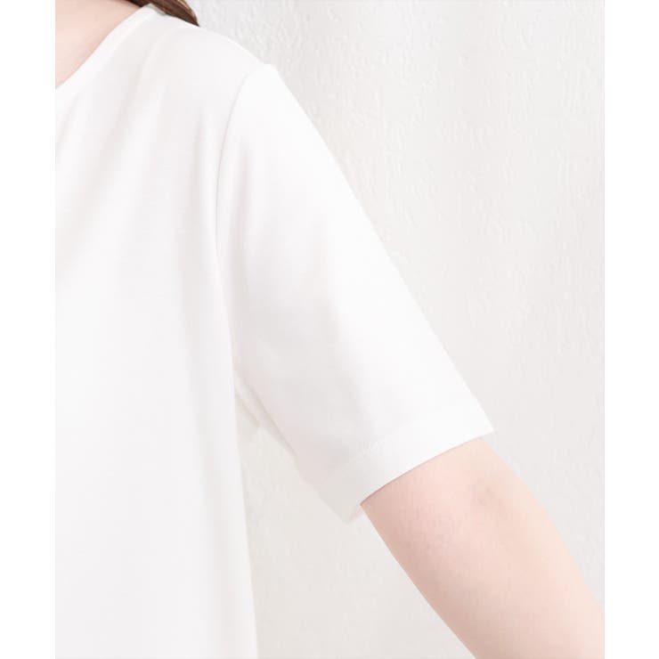 ラインストーンロゴ半袖Tシャツ | NICE CLAUP / OLIVE des OLIVE　OUTLET | 詳細画像19 