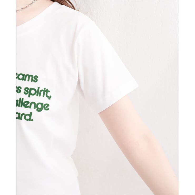 【natural couture】フロッキーロゴTEE | NICE CLAUP / OLIVE des OLIVE　OUTLET | 詳細画像11 
