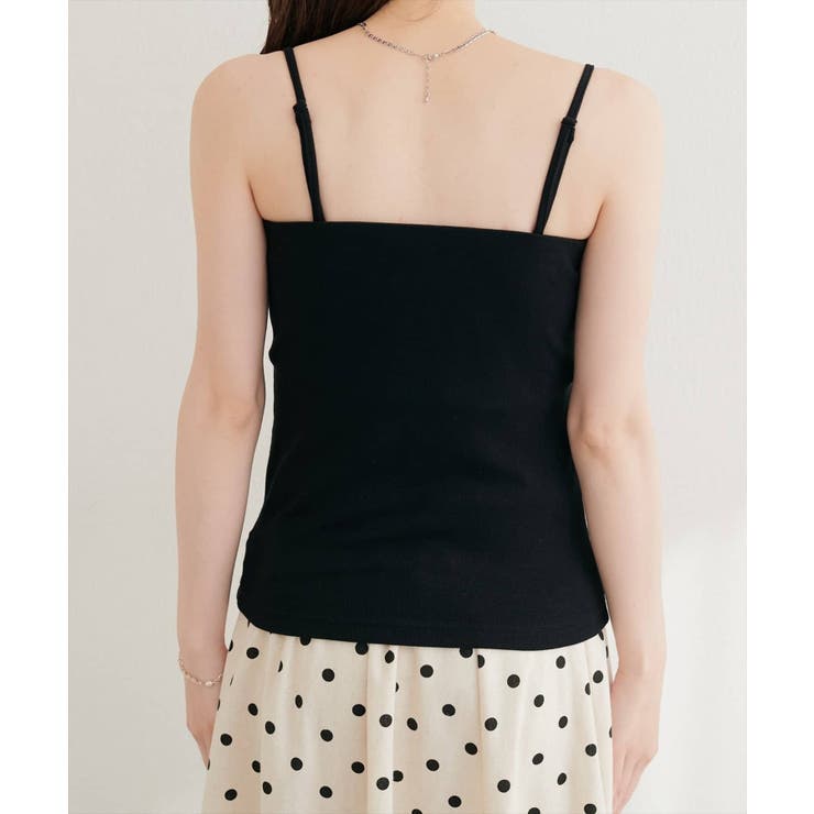 【natural couture】フロントリボンカップ付きキャミ | NICE CLAUP / OLIVE des OLIVE　OUTLET | 詳細画像13 