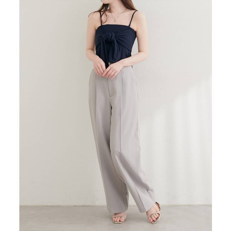【natural couture】フロントリボンカップ付きキャミ | NICE CLAUP / OLIVE des OLIVE　OUTLET | 詳細画像21 
