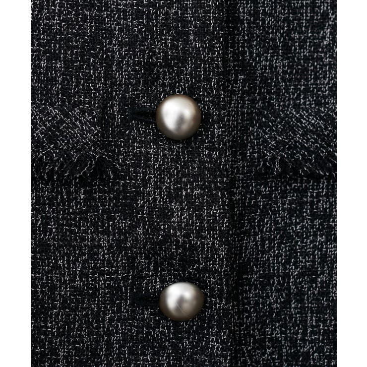 【natural couture】ツイードゆったりジャケット | NICE CLAUP / OLIVE des OLIVE　OUTLET | 詳細画像20 