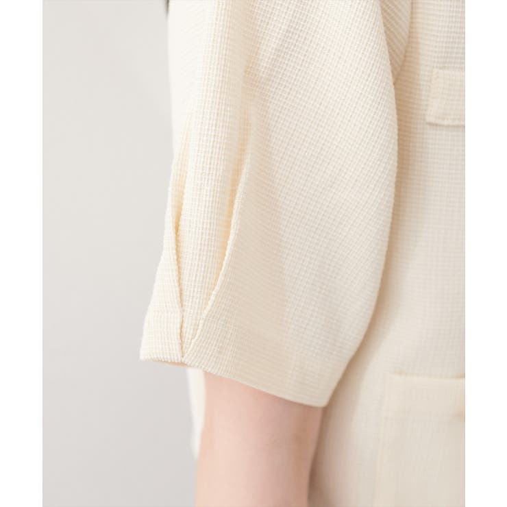 【natural couture】ツイード半袖ジャケット | NICE CLAUP / OLIVE des OLIVE　OUTLET | 詳細画像20 