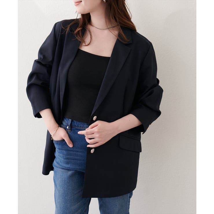 ネイビー | 【natural couture】接触冷感マシンウォッシャブル防シワシングルテー… | NICE CLAUP / OLIVE des OLIVE　OUTLET