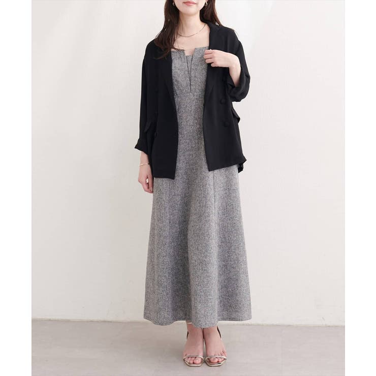 【natural couture】ベルト付きシアージャケット | NICE CLAUP / OLIVE des OLIVE　OUTLET | 詳細画像11 