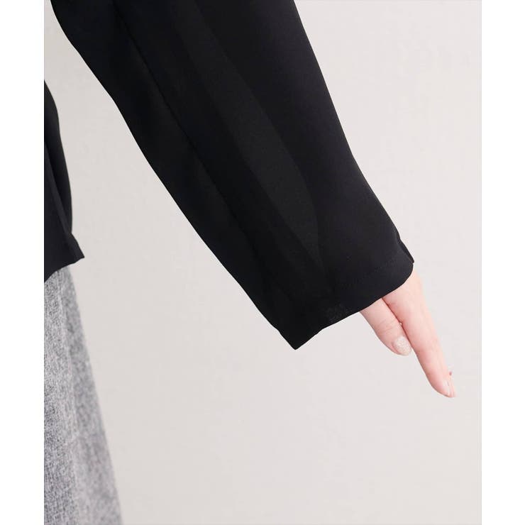 【natural couture】ベルト付きシアージャケット | NICE CLAUP / OLIVE des OLIVE　OUTLET | 詳細画像22 