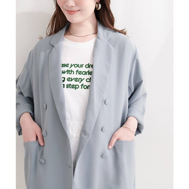 【natural couture】ベルト付きシアージャケット | NICE CLAUP / OLIVE des OLIVE　OUTLET | 詳細画像27 