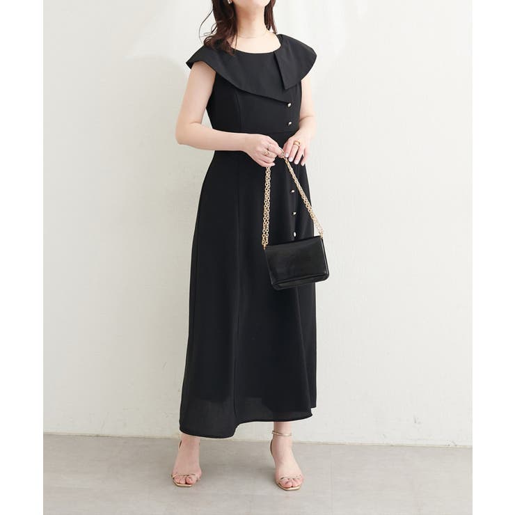 【natural couture】アシメカラーオフショル風ワンピース | NICE CLAUP / OLIVE des OLIVE　OUTLET | 詳細画像14 