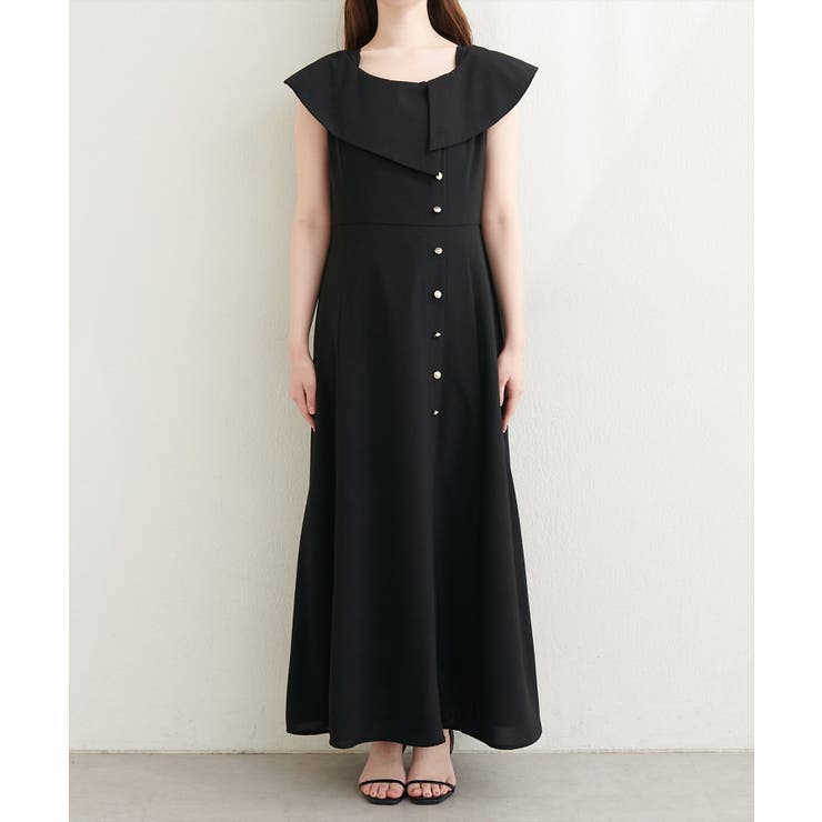 【natural couture】アシメカラーオフショル風ワンピース | NICE CLAUP / OLIVE des OLIVE　OUTLET | 詳細画像16 
