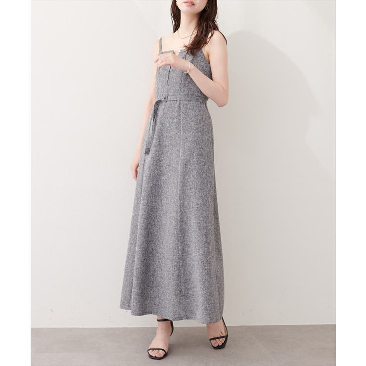 【natural couture】フロントスリットキャミワンピース | NICE CLAUP / OLIVE des OLIVE　OUTLET | 詳細画像26 