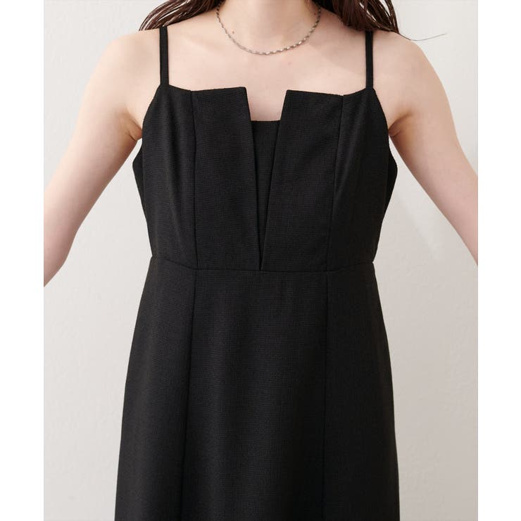 【natural couture】フロントスリットキャミワンピース | NICE CLAUP / OLIVE des OLIVE　OUTLET | 詳細画像24 