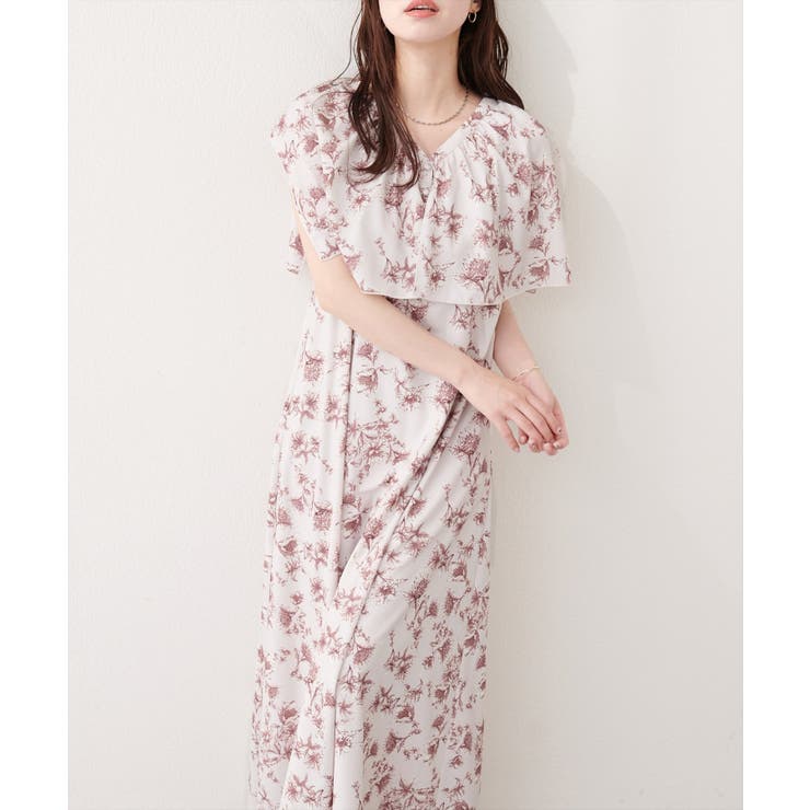【natural couture】フリルカラーノースリワンピース | NICE CLAUP / OLIVE des OLIVE　OUTLET | 詳細画像29 