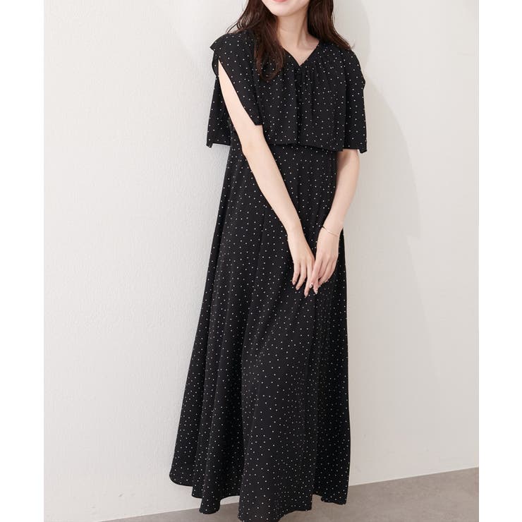【natural couture】フリルカラーノースリワンピース | NICE CLAUP / OLIVE des OLIVE　OUTLET | 詳細画像7 