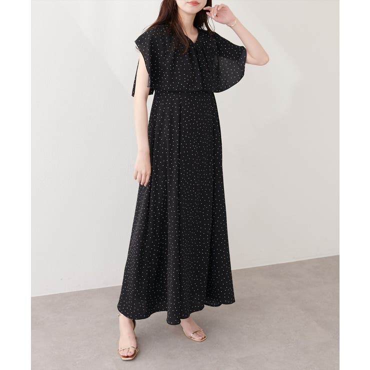 【natural couture】フリルカラーノースリワンピース | NICE CLAUP / OLIVE des OLIVE　OUTLET | 詳細画像8 